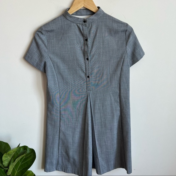 Zara Basic Collection Mini Dress Size S With Pockets - Picture 7 of 9